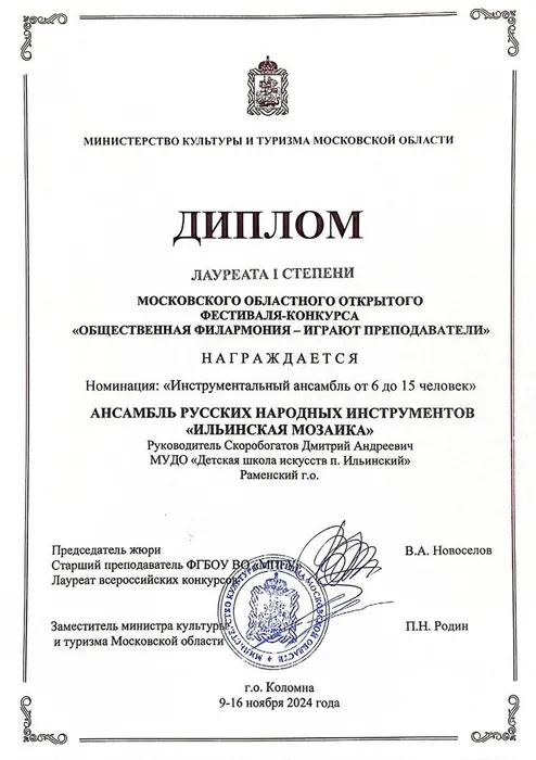 2024 Коломна 1 место